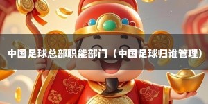 中国足球总部职能部门（中国足球归谁管理）