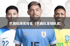 巴西队球员姓名（巴西队足球队员）