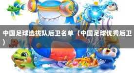 中国足球选拔队后卫名单（中国足球优秀后卫）