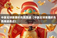 中国足球需要的东西英语（中国足球需要的东西英语表达）
