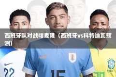 西班牙队对战喀麦隆（西班牙vs科特迪瓦预测）