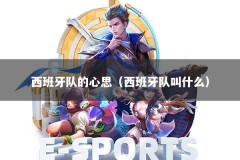 西班牙队的心思（西班牙队叫什么）