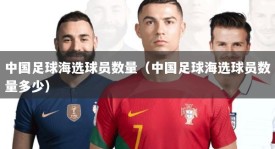 中国足球海选球员数量（中国足球海选球员数量多少）