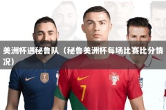 美洲杯遇秘鲁队（秘鲁美洲杯每场比赛比分情况）