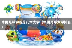 中国足球学院是几本大学（中国足球大学排名）