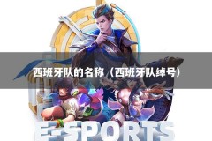 西班牙队的名称（西班牙队绰号）