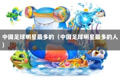 中国足球明星最多的（中国足球明星最多的人）